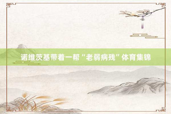 诺维茨基带着一帮“老弱病残”体育集锦