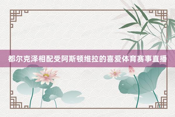 都尔克泽相配受阿斯顿维拉的喜爱体育赛事直播