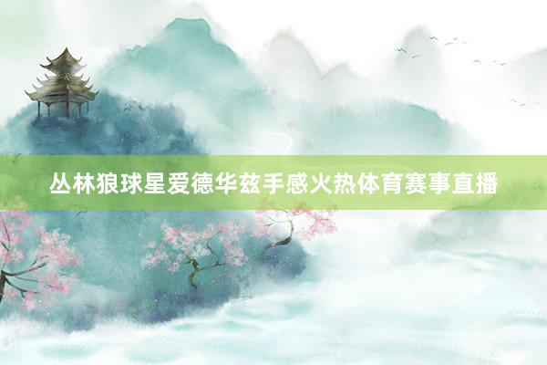 丛林狼球星爱德华兹手感火热体育赛事直播