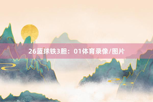26　　蓝球铁3胆：01体育录像/图片