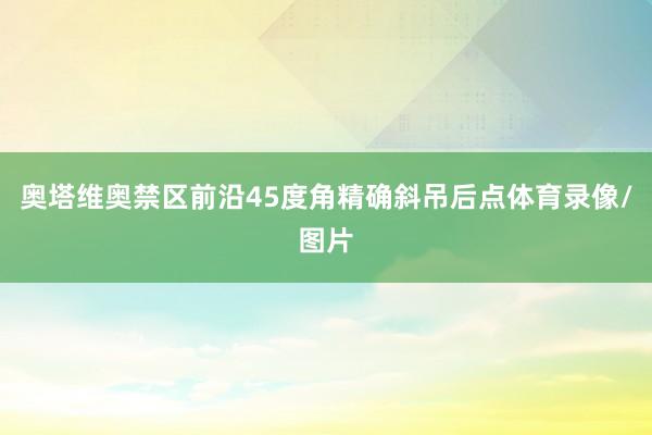 奥塔维奥禁区前沿45度角精确斜吊后点体育录像/图片