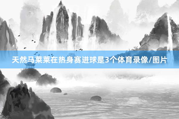 天然马莱莱在热身赛进球是3个体育录像/图片