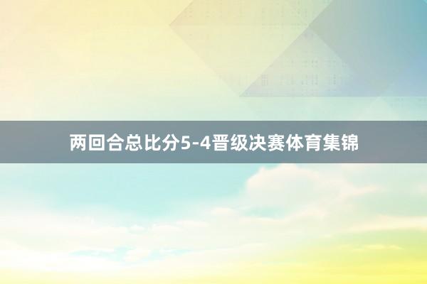 两回合总比分5-4晋级决赛体育集锦