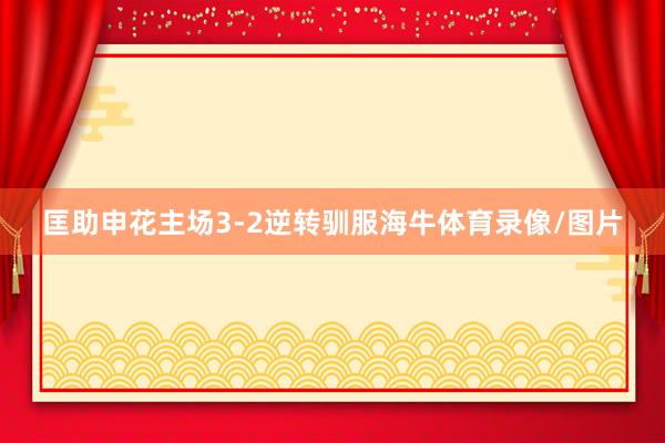 匡助申花主场3-2逆转驯服海牛体育录像/图片