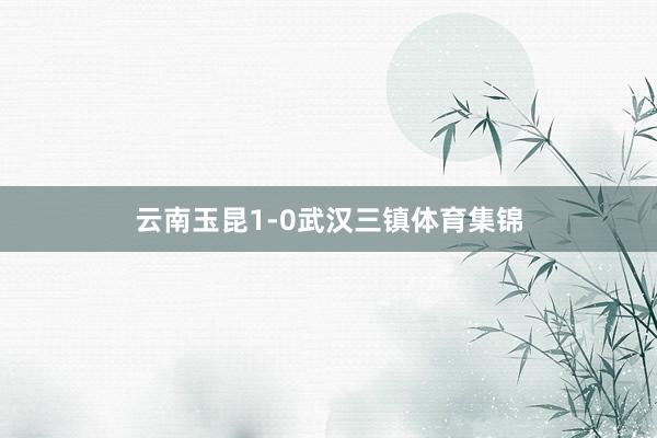 云南玉昆1-0武汉三镇体育集锦